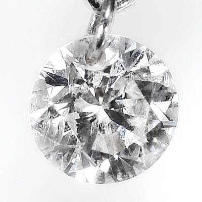 K18WG オーロラ花珠真珠 ダイヤモンド ペンダント（9ミリ以上【9.5ミリ以上も有】無調色・D 0.10ct）3枚目
