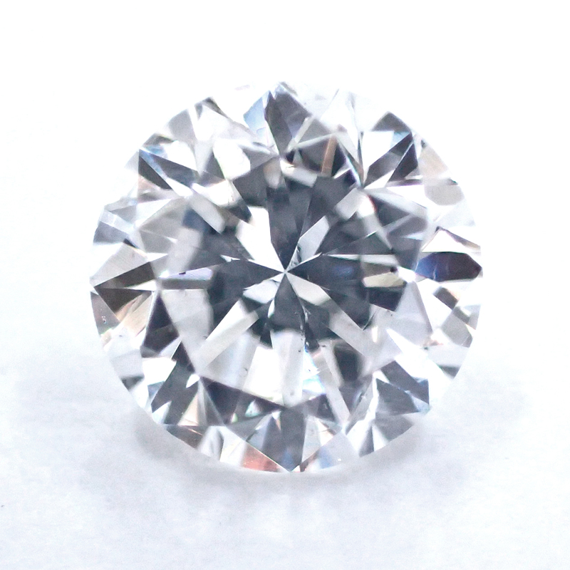 ペアダイヤルース ピアス用(枠加工込み)（0.301ct 0.305ct(合計0.606ct)・E/Fカラー・SI-1・GOOD）2枚目