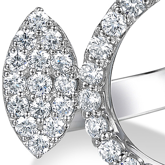 プラチナ ダイヤモンド リング（合計0.7ct） | 真珠卸 ダイヤモンド直輸入 光栄トレーディング｜京都ジュエリーショップ
