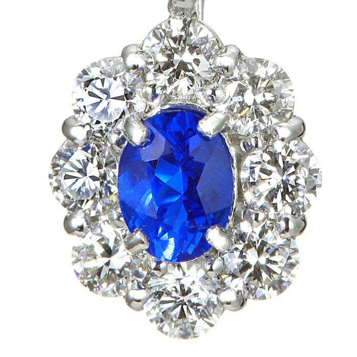 プラチナ アウイナイト ダイヤモンドネックレス(HA0.08ct D0.20ct)4枚目