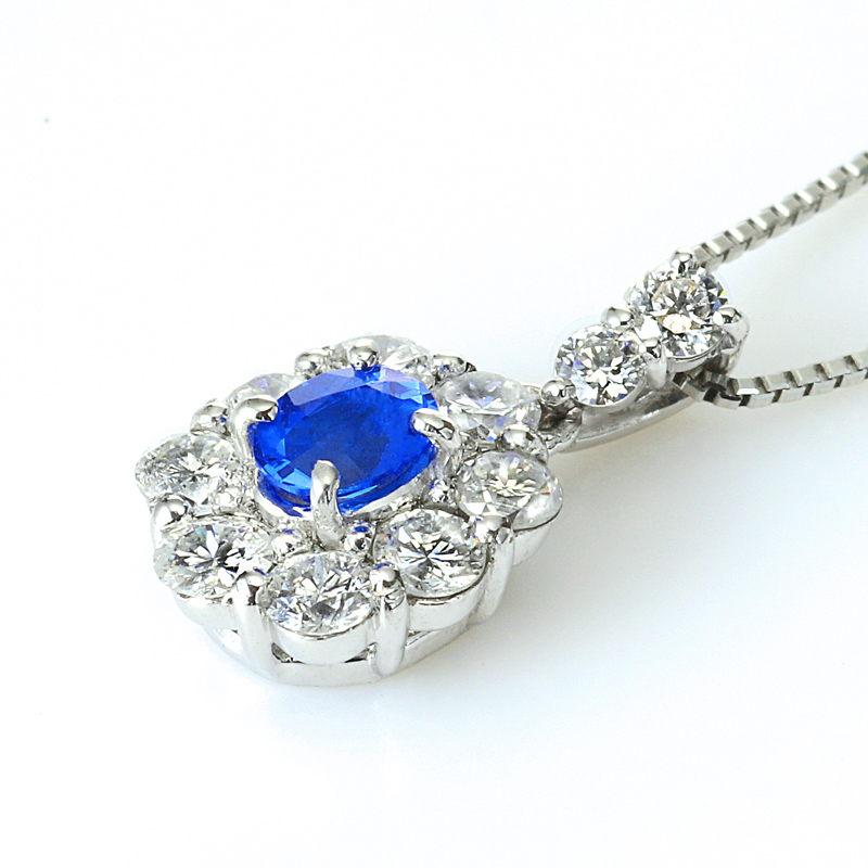 プラチナ アウイナイト ダイヤモンドネックレス（HA0.12ct D0.39ct）7枚目