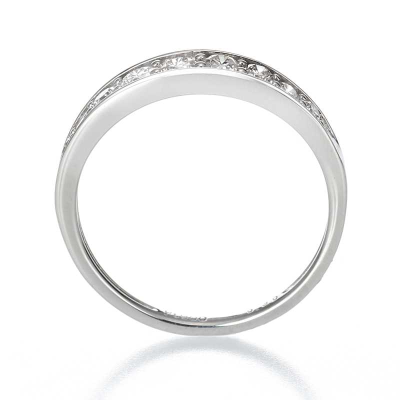 プラチナ製　エタニティリング 9石（合計0.3ct・SIクラス）7枚目