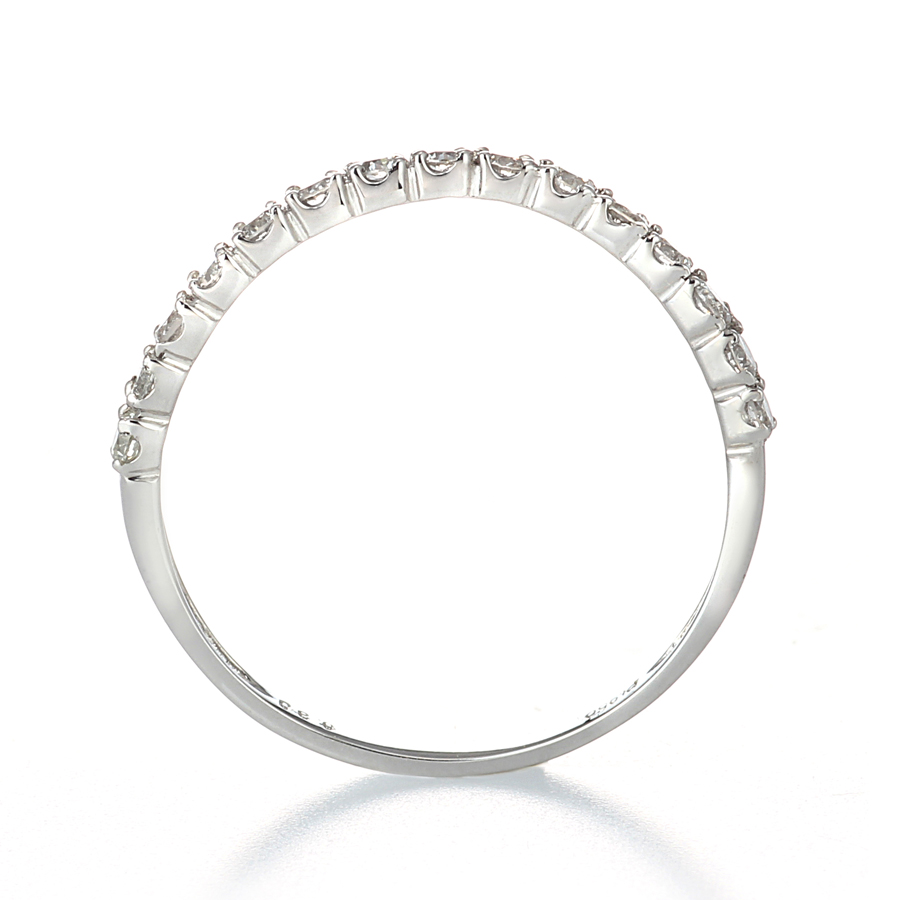 プラチナ製　エタニティリング 15石（合計0.3ct・SIクラス）7枚目