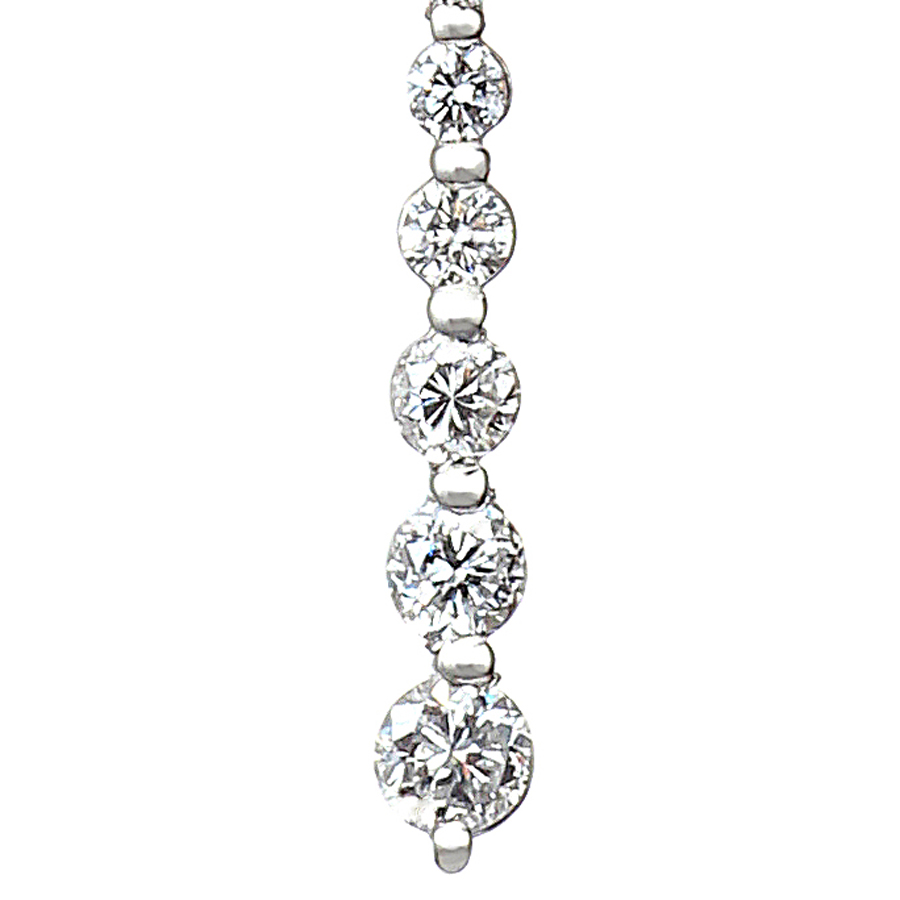 プラチナ ダイヤモンド ペンダントネックレス（D0.25ct）3枚目