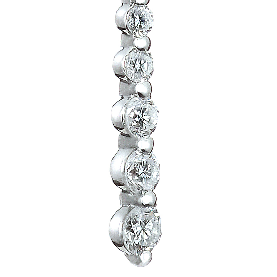 プラチナ ダイヤモンド ペンダントネックレス（D0.25ct）5枚目