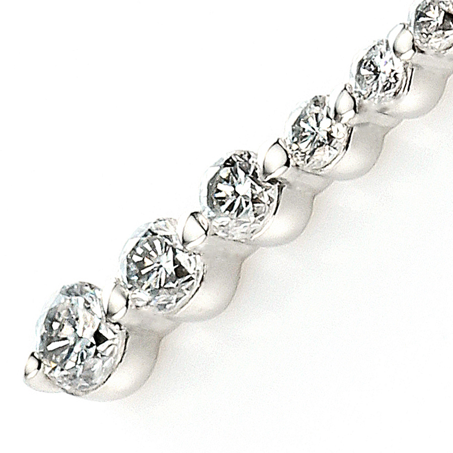 プラチナ ダイヤモンド ペンダントネックレス（D0.25ct）7枚目