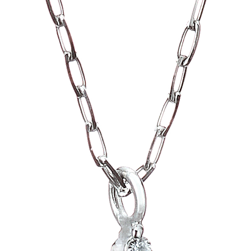 プラチナ ダイヤモンド ペンダントネックレス（D0.25ct）8枚目