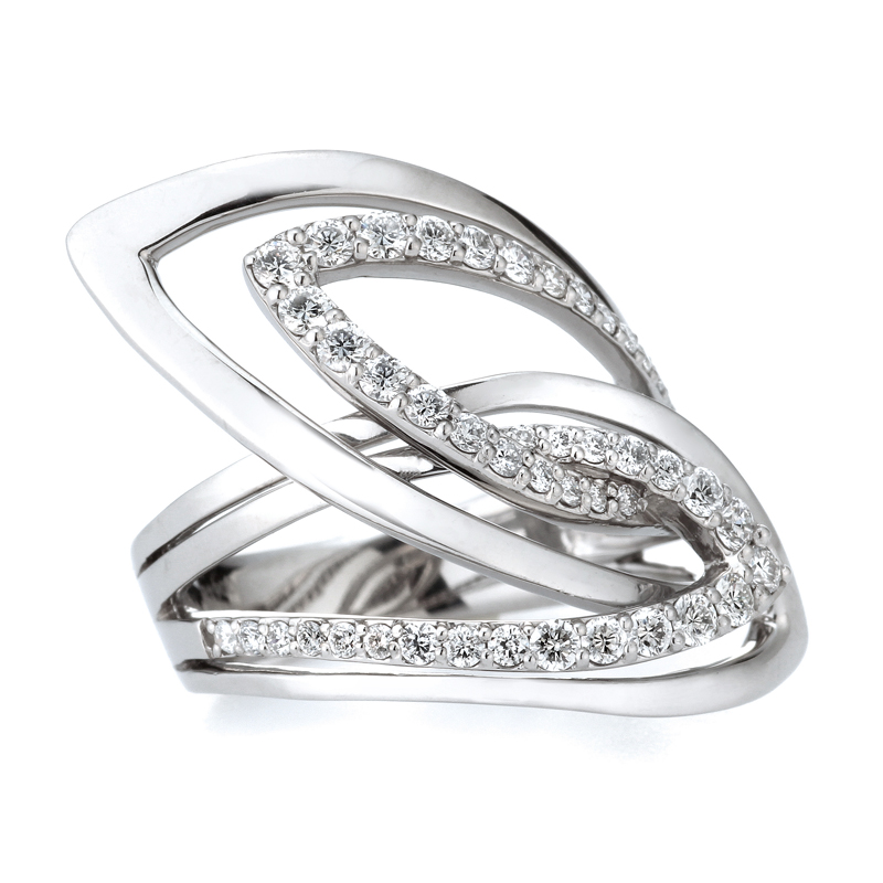 プラチナ ダイヤモンドリング 最上級（D0.65ct）4枚目