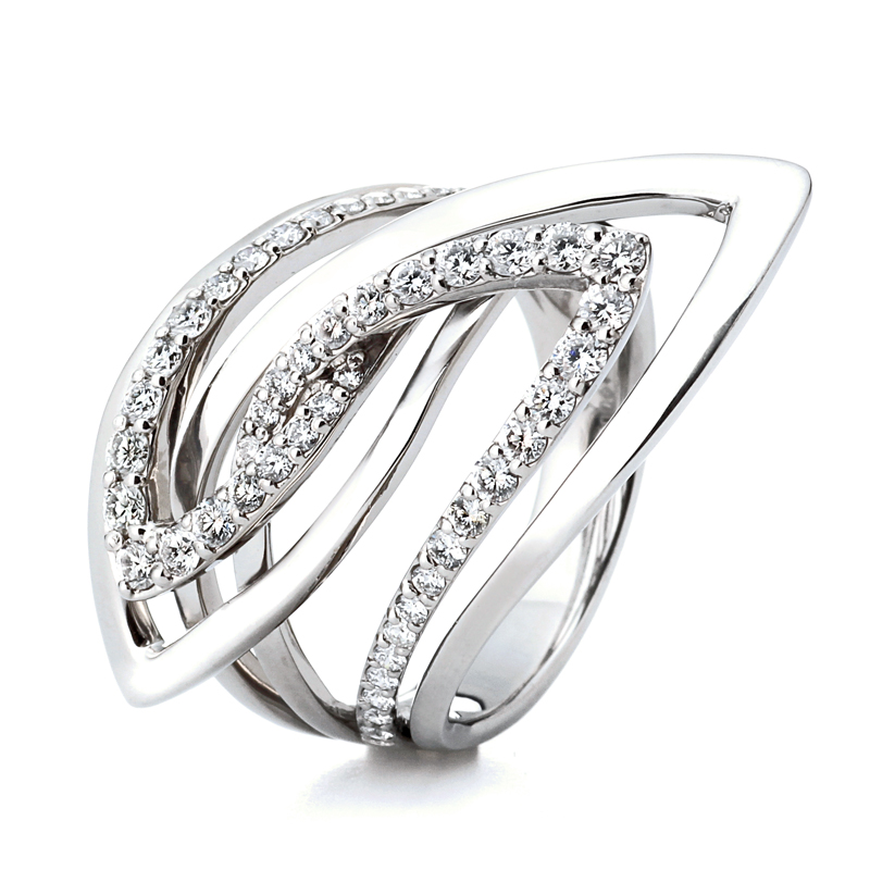 プラチナ ダイヤモンドリング 最上級（D0.65ct）6枚目
