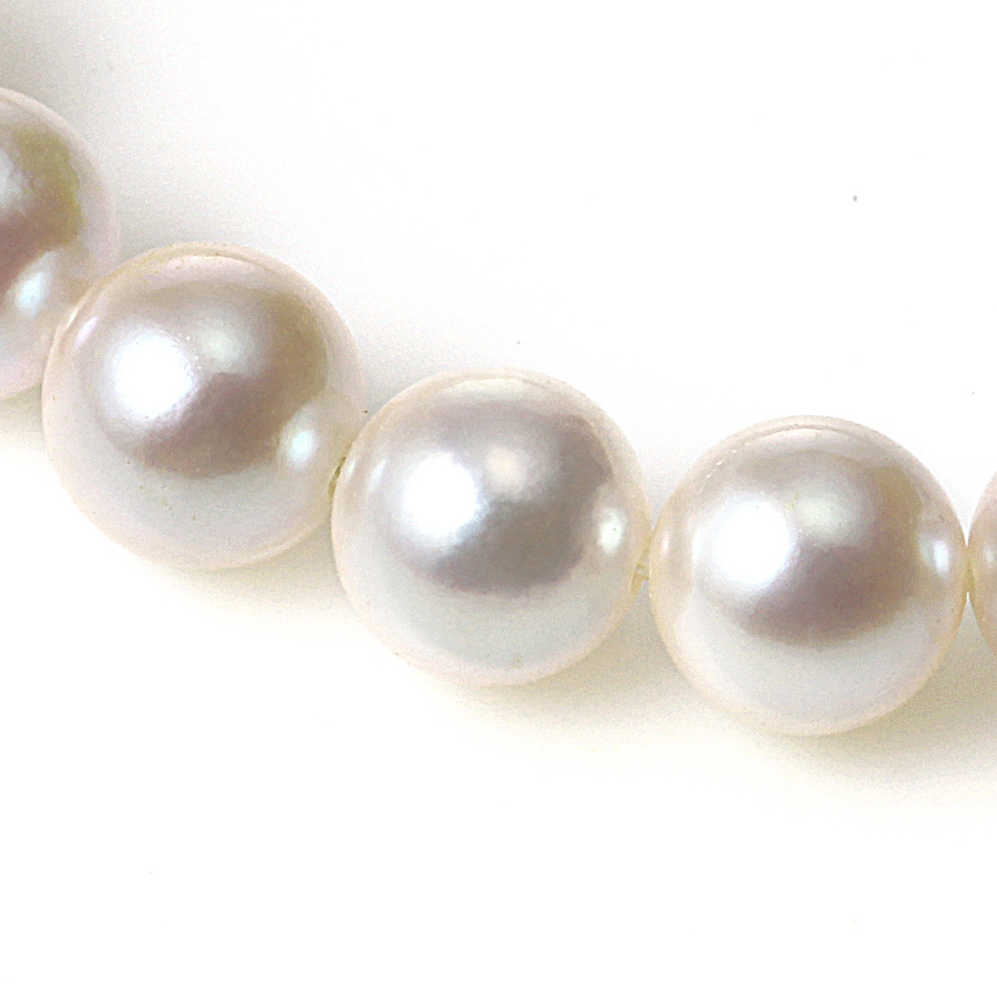 オーロラ彩凛珠 無調色 アコヤ真珠・ベビーパール・ネックレス(ロングタイプも選択可能)(5-5.5ミリ・最上級)4枚目