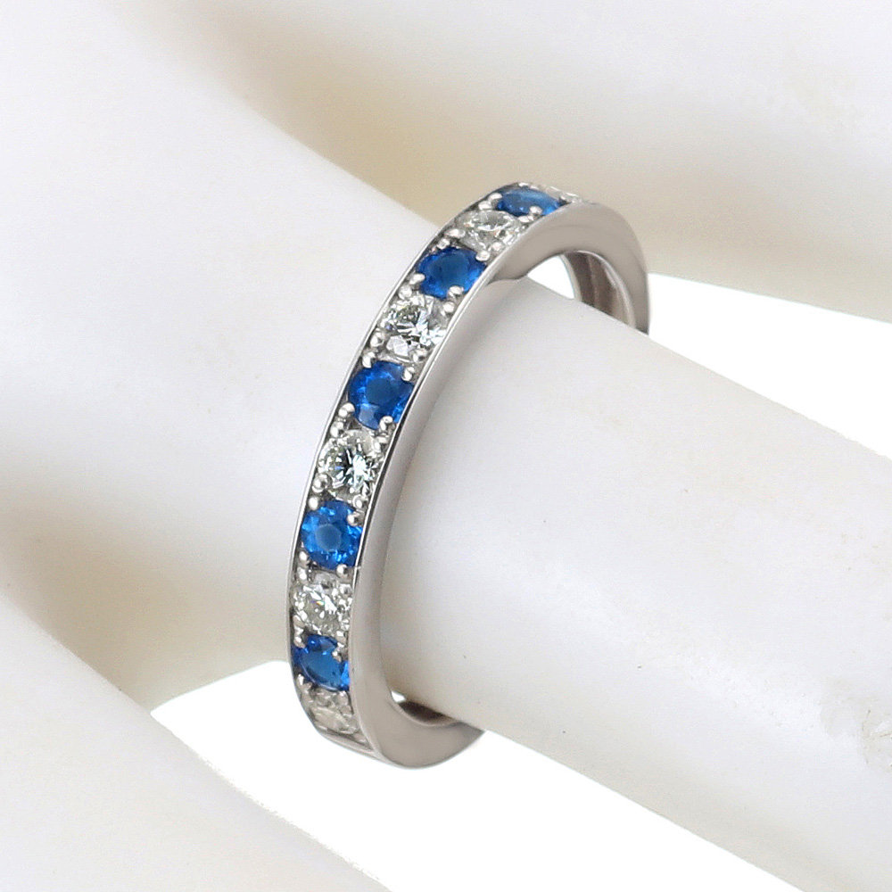 プラチナ アウイナイト ダイヤモンド リング(HA0.20ct D0.30ct・ハート&キューピッド)10枚目