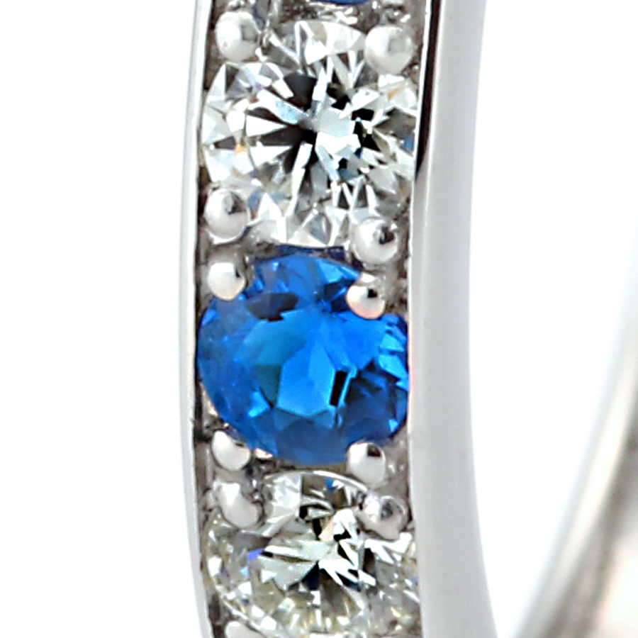 プラチナ アウイナイト ダイヤモンド リング(HA0.20ct D0.30ct・ハート&キューピッド)3枚目