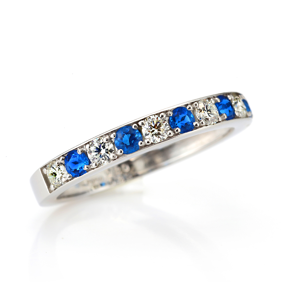 プラチナ アウイナイト ダイヤモンド リング(HA0.20ct D0.30ct・ハート&キューピッド)5枚目