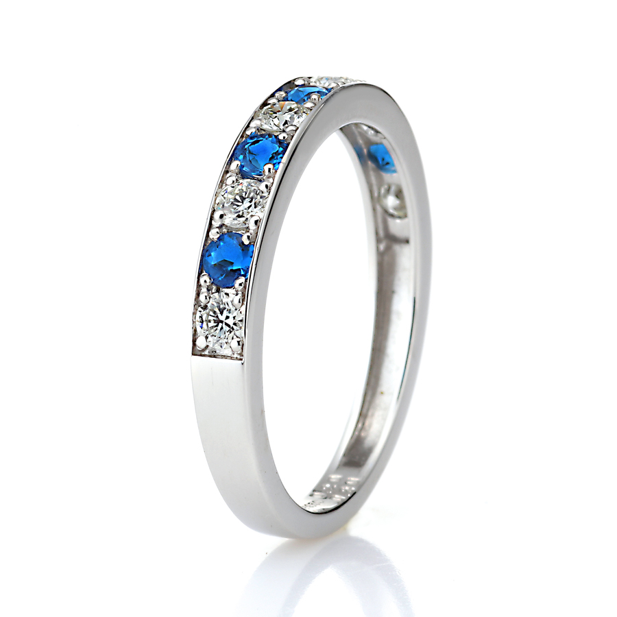 プラチナ アウイナイト ダイヤモンド リング(HA0.20ct D0.30ct・ハート&キューピッド)8枚目