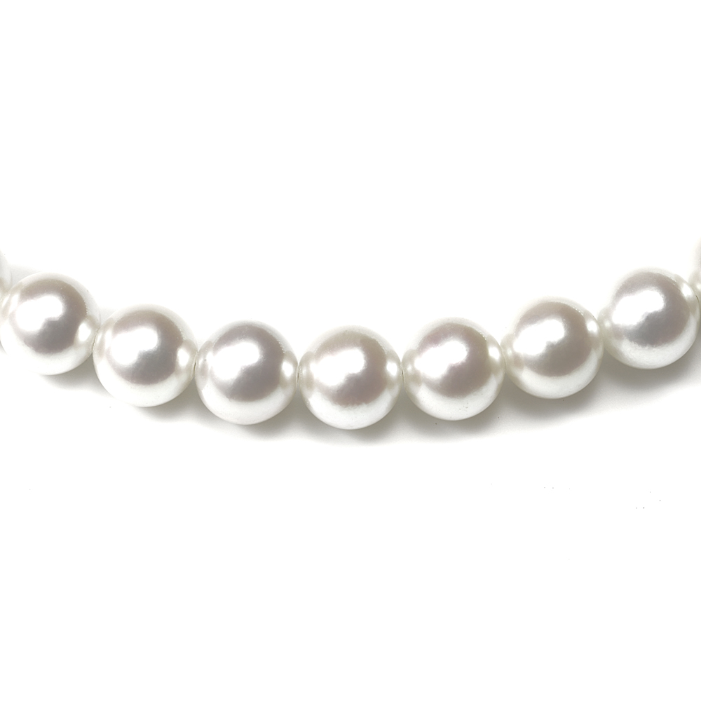 花珠真珠 アコヤ真珠 2点セット 【真珠総合研究所】 ピアス or イヤリング付 MM272715（8.0-8.5ミリ・ピンクの弱いホワイトピンク系）2枚目