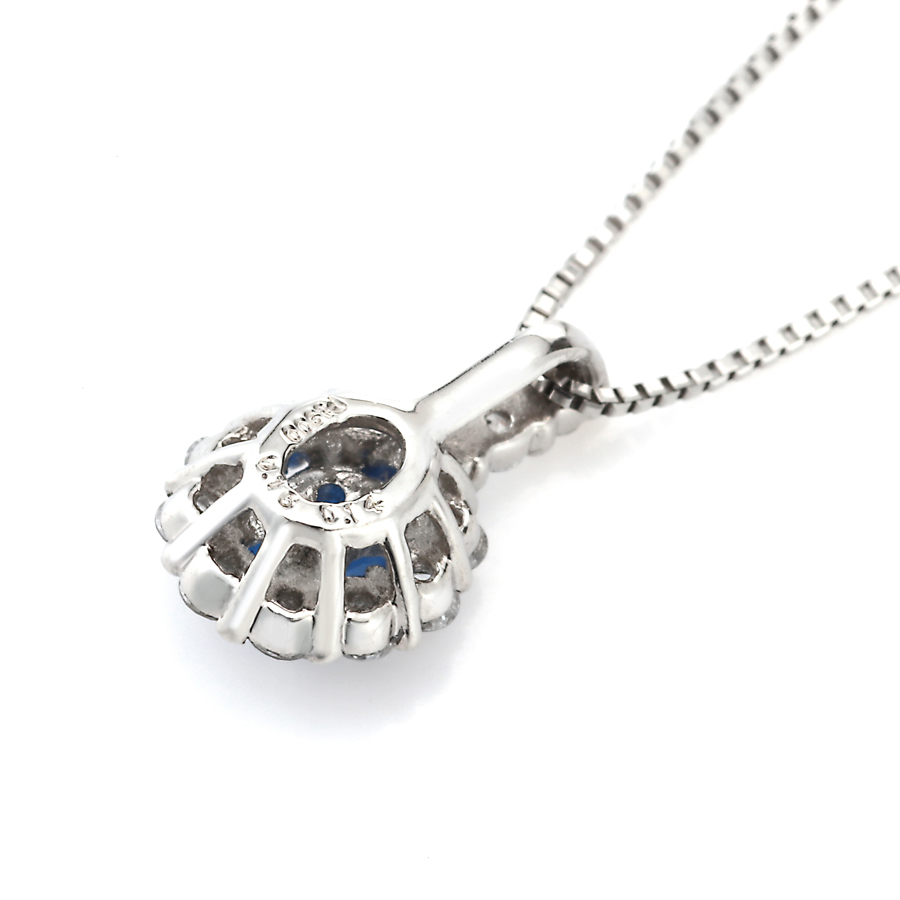 プラチナ アウイナイト ダイヤモンドネックレス（HA0.16ct D0.14ct）9枚目