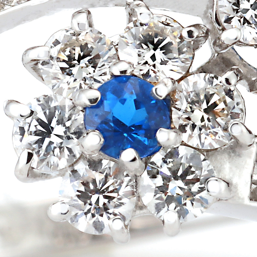 プラチナ アウイナイト ダイヤモンド リング（HA0.08ct D0.50ct・ハート&キューピッド）3枚目