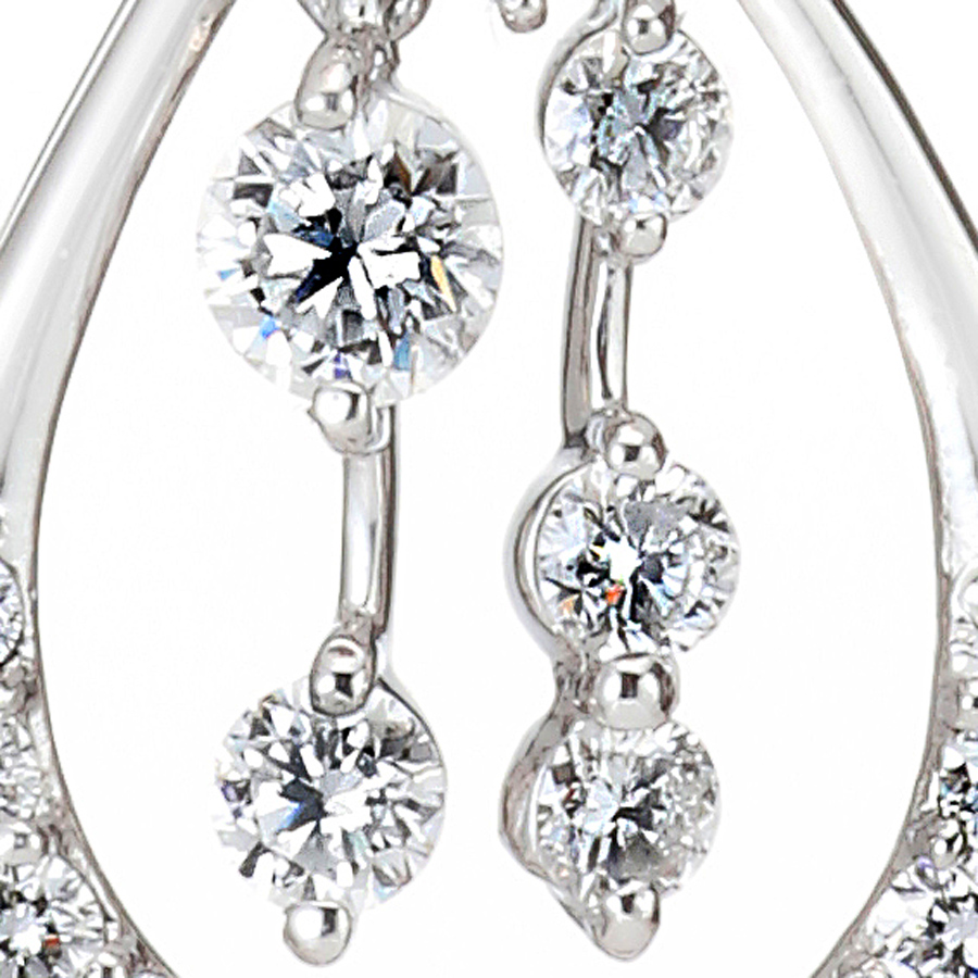 プラチナ ダイヤモンド ペンダント（合計1.0ct・上級品）3枚目