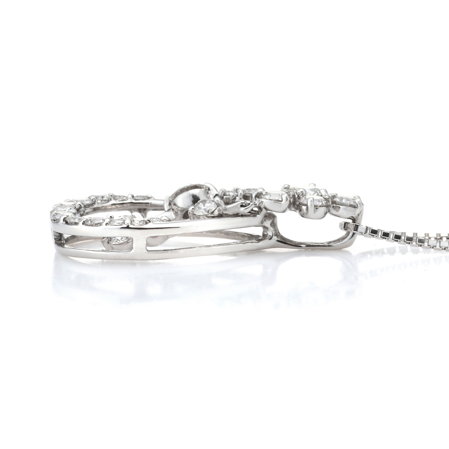 プラチナ ダイヤモンド ペンダント（合計1.0ct・上級品）9枚目