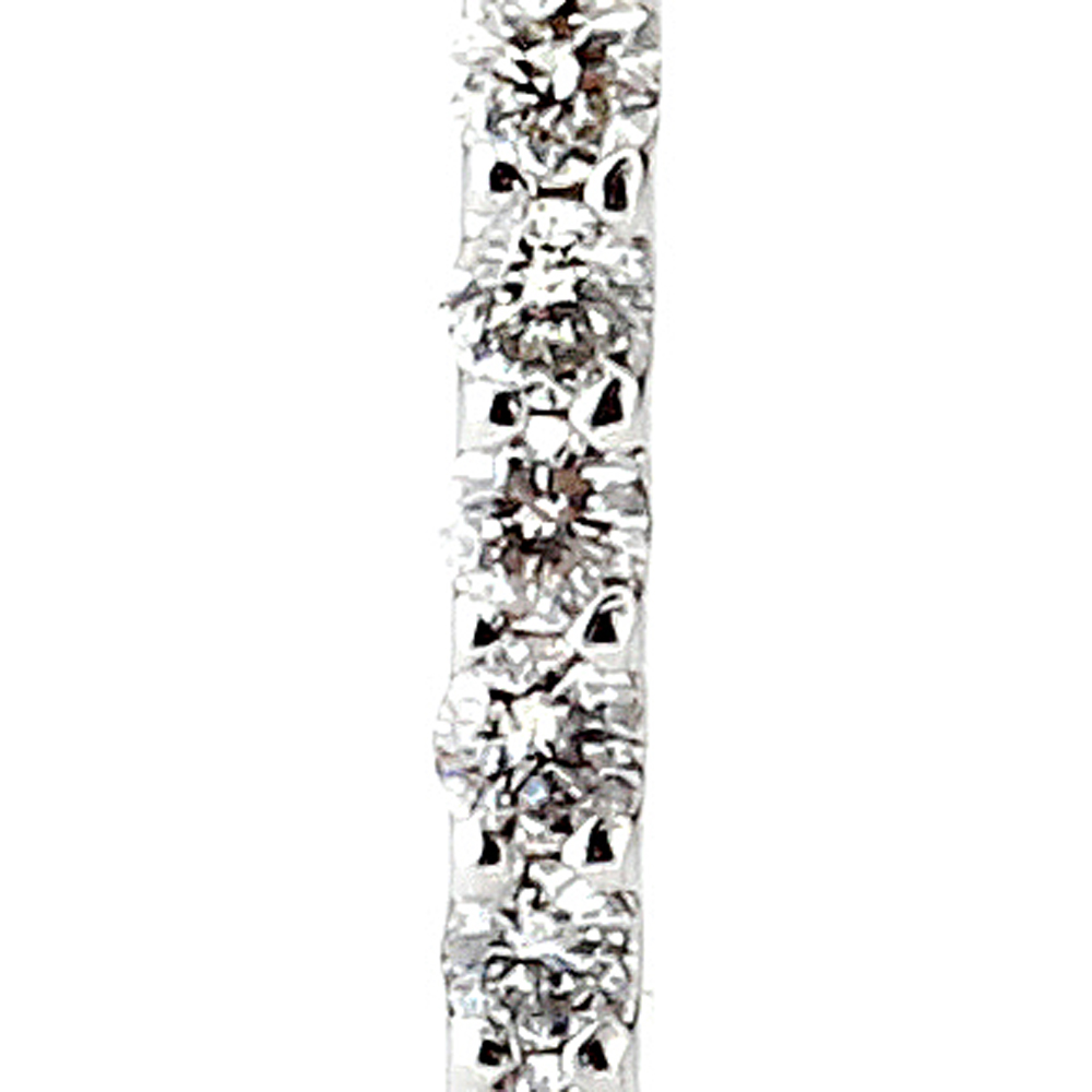 プラチナ製 ダイヤモンド フープピアス(合計1.0ct)3枚目