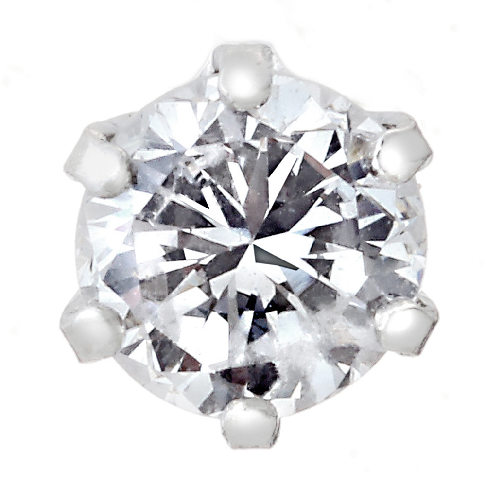 プラチナ ダイヤモンド ピアス PE3297（合計0.4ct・Gカラー前後　I-1クラス）3枚目