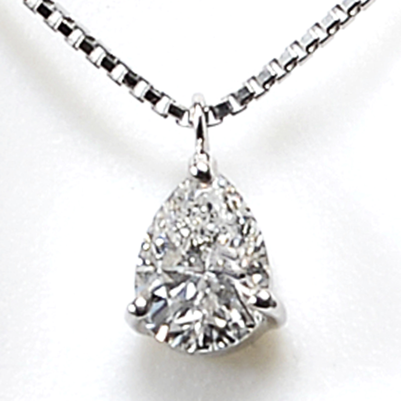 Dカラー・IFクラス・Excellent(Poiish)ペアシェイプ ダイヤモンドルース ペンダント加工を含む（0.57ct・Dカラー・IFクラス・Excellent(Poiish)）8枚目